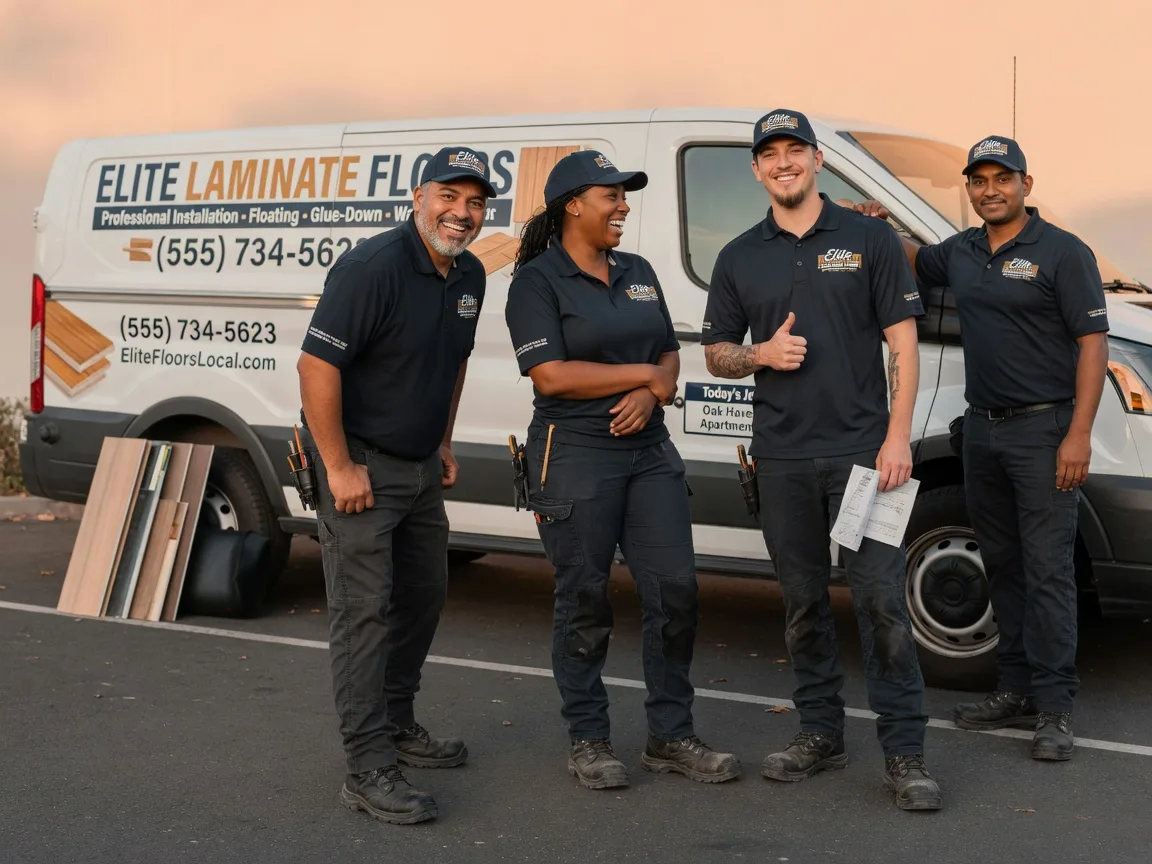 Laminate flooring installation company in Quinter, KS